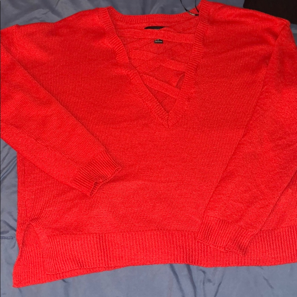 Crop sweater